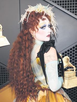 Brightest stars at Grammys