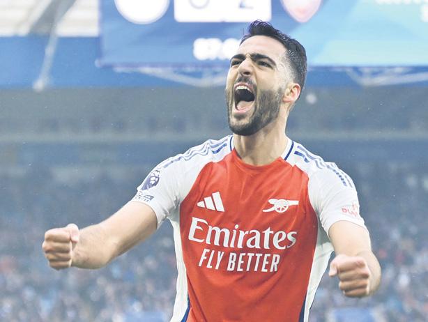 Merino thrives as a makeshift striker