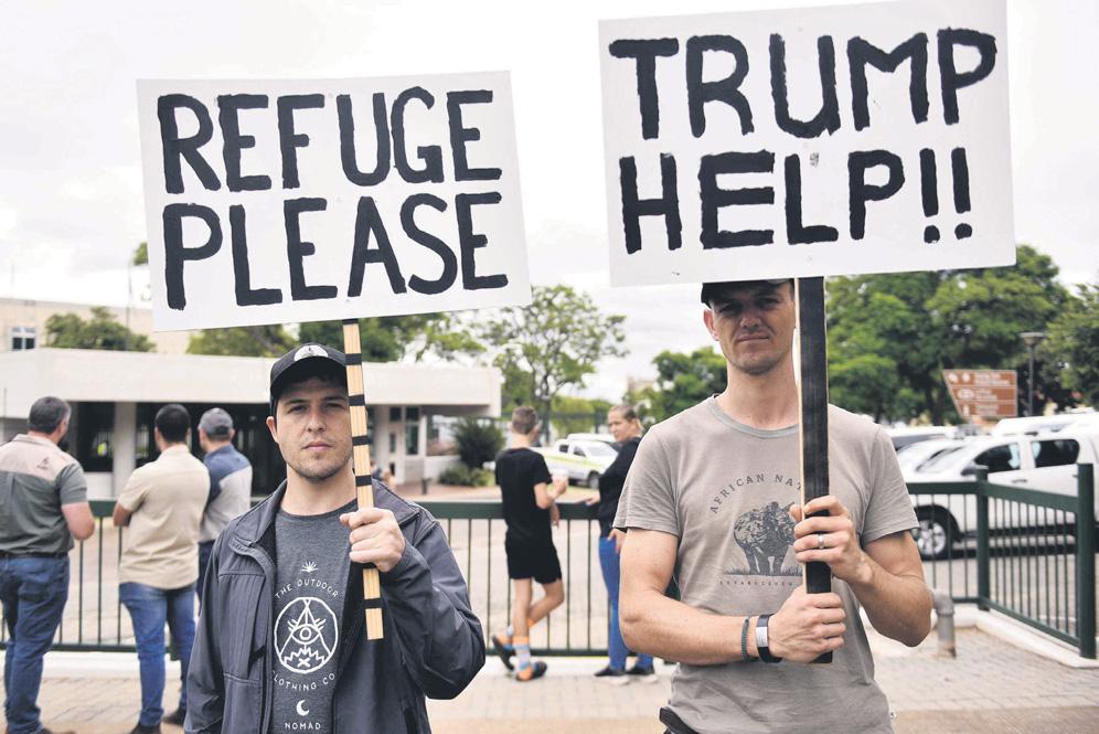 Snags in Trump's refuge offer