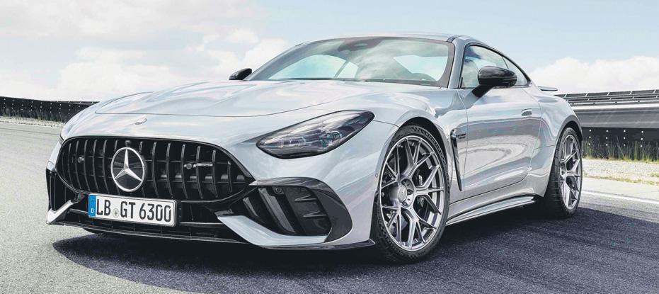 Mercedes gets in top gear