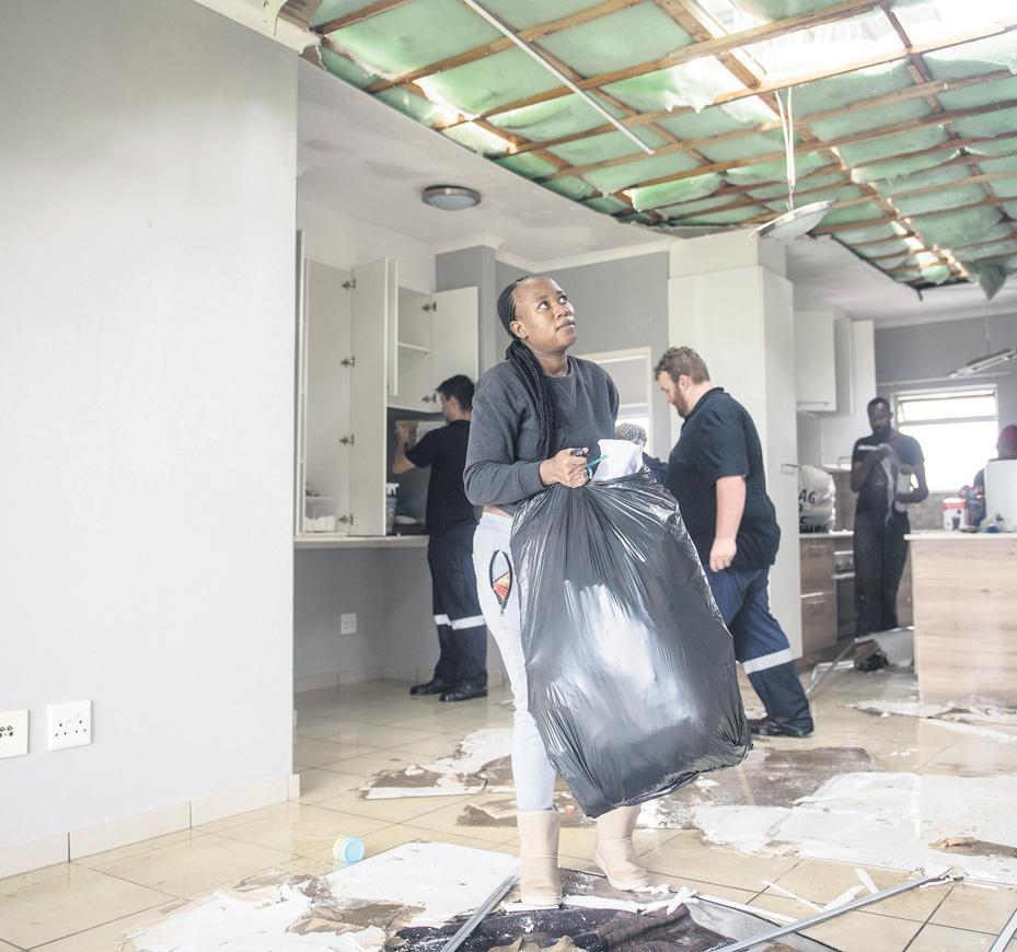 'My ceiling is on my floor AG