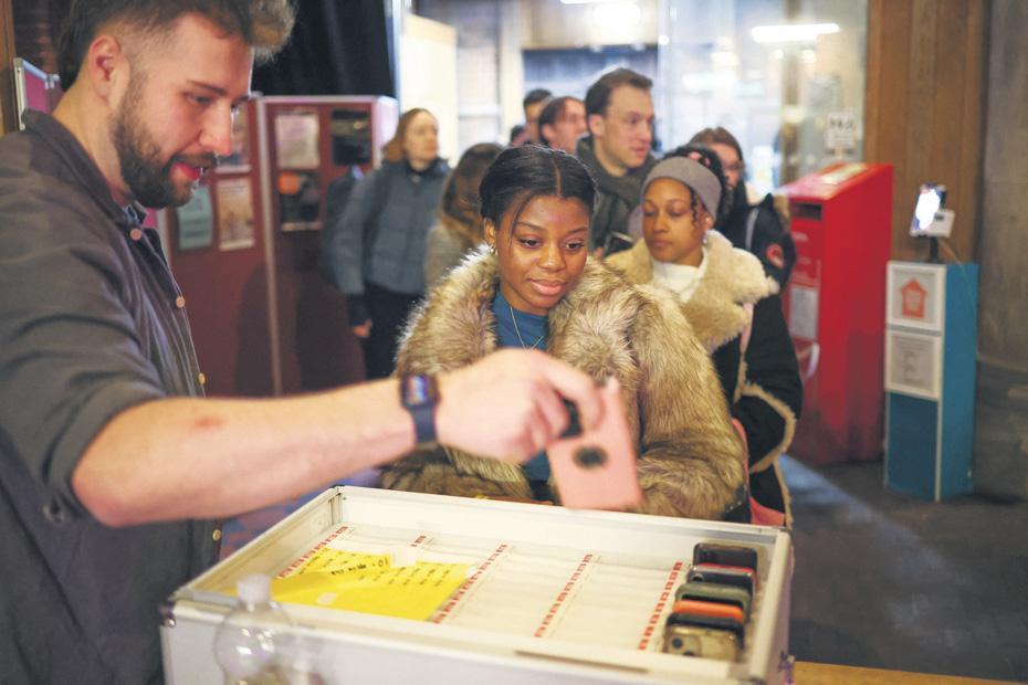 Phones off and living real life