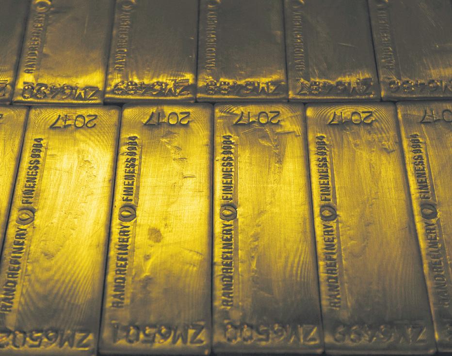 Is it gold, or gold shares?