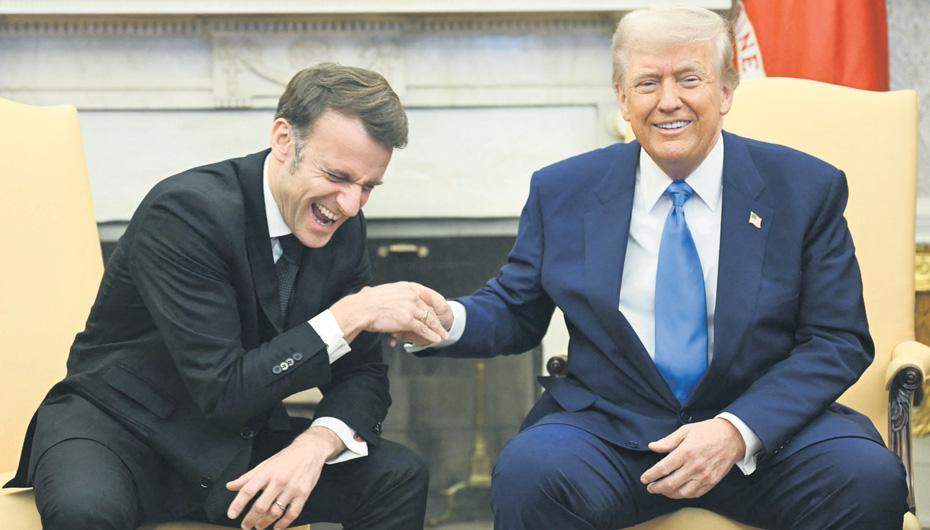 Macron, Trump and Le Bromance