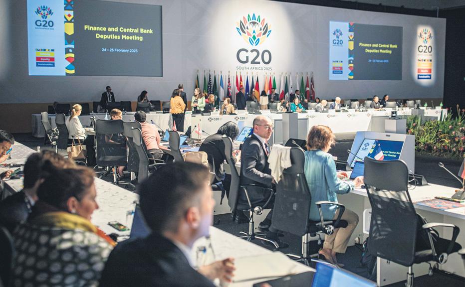 Trump casts shadow over G20