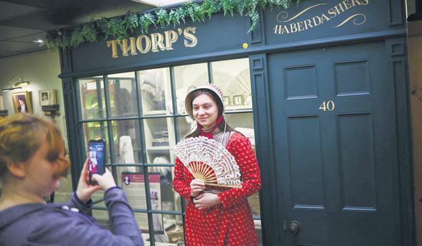 Brits 'having a ball' in Jane Austen's words