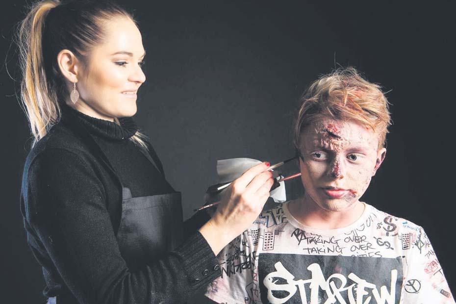 Making of a makeup artist