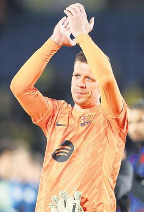 Barca's bet on Szczesny is paying off handsomely