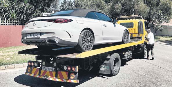 Silver lining after CLE300 Cab thrill cut short by a pothole