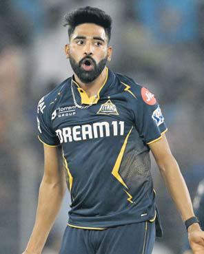 Siraj Rams Home His Point