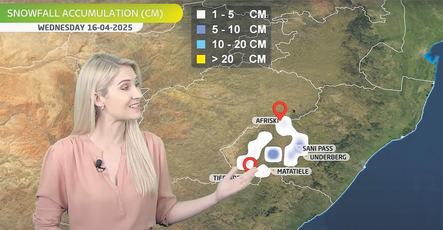 SA's Wonder Woman of weather