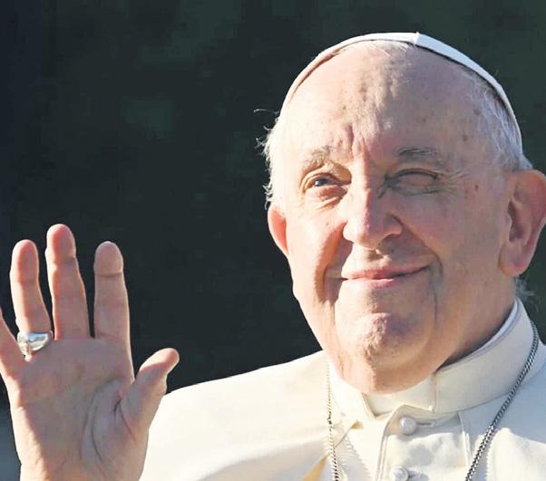 Pope stood out as beacon of hope