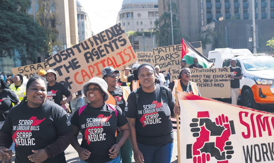 Assault on workers' rights