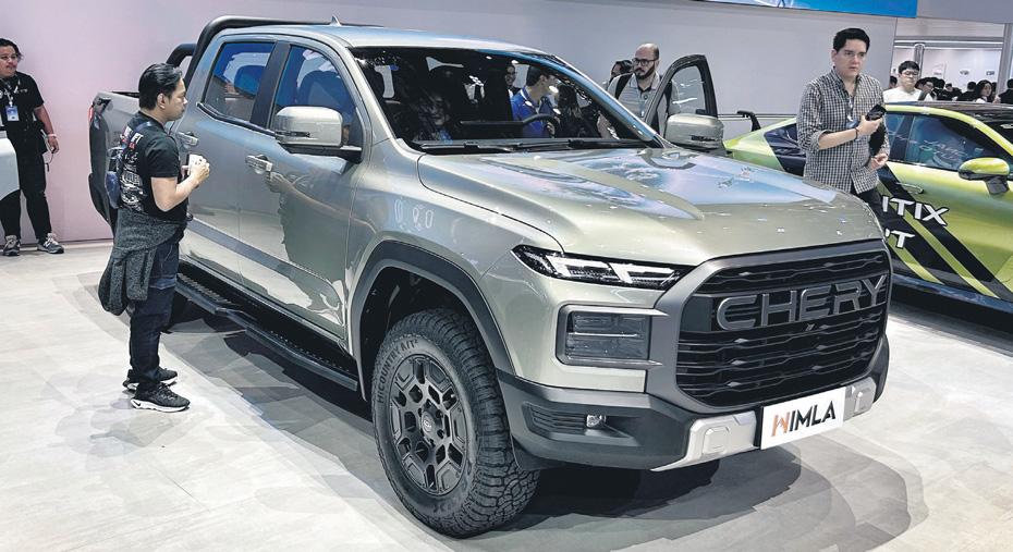 Chery bakkie gears for SA