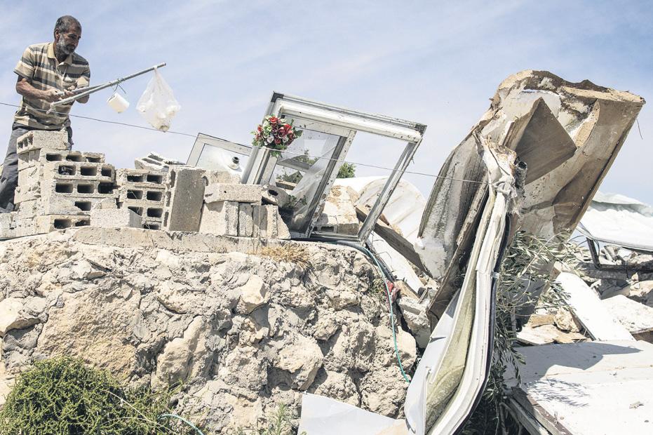 All I have under rubble