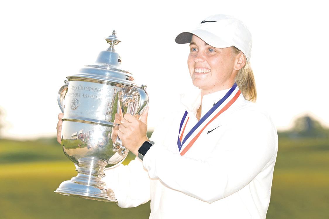 Impressive Stark bags her first Major in style