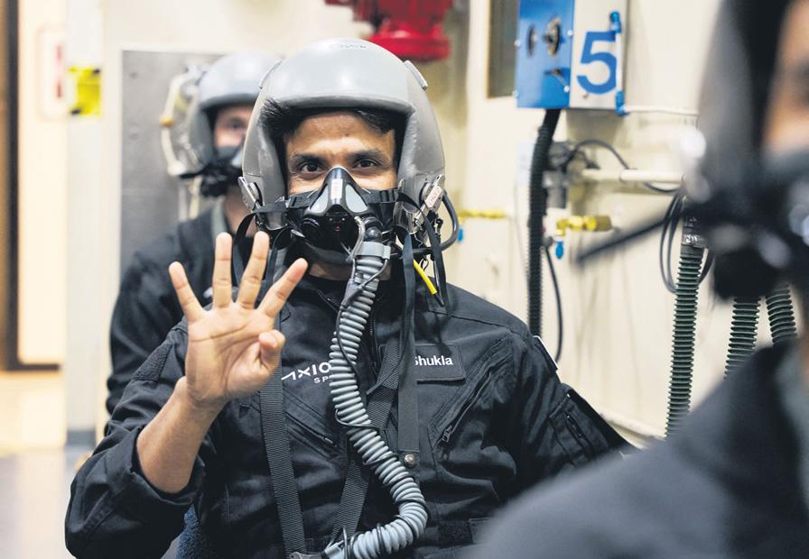 Fighter pilot takes next big step for India's ambitious space plans