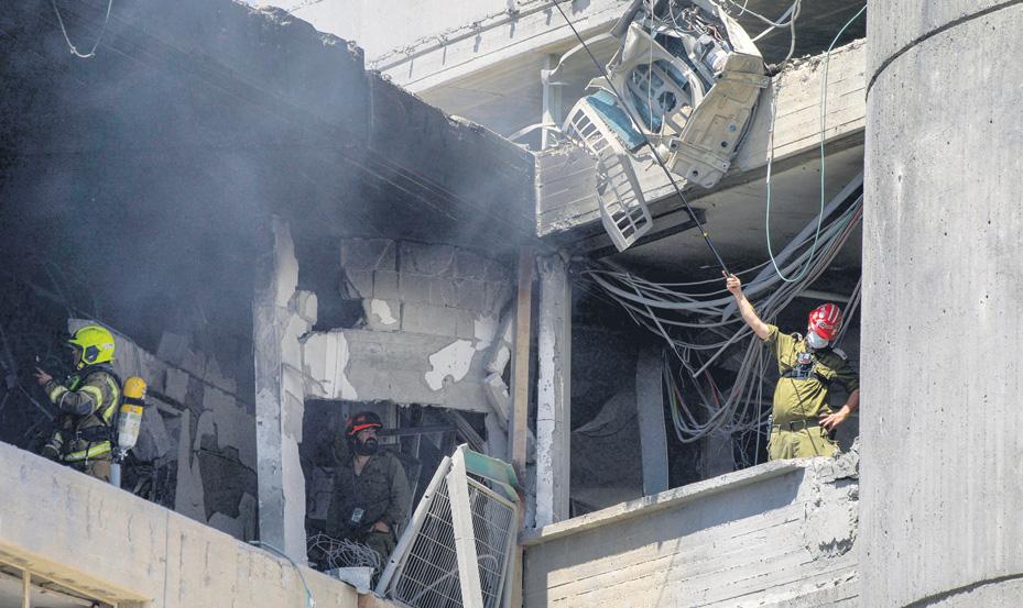 Iran bombs hospital