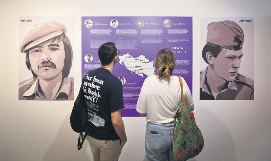 Exhibit Plots Path Out Of Yugoslavia's Pain
