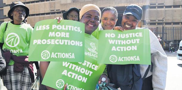 ActionSA marches for removal of NPA director