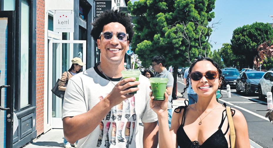 Craze for matcha tea