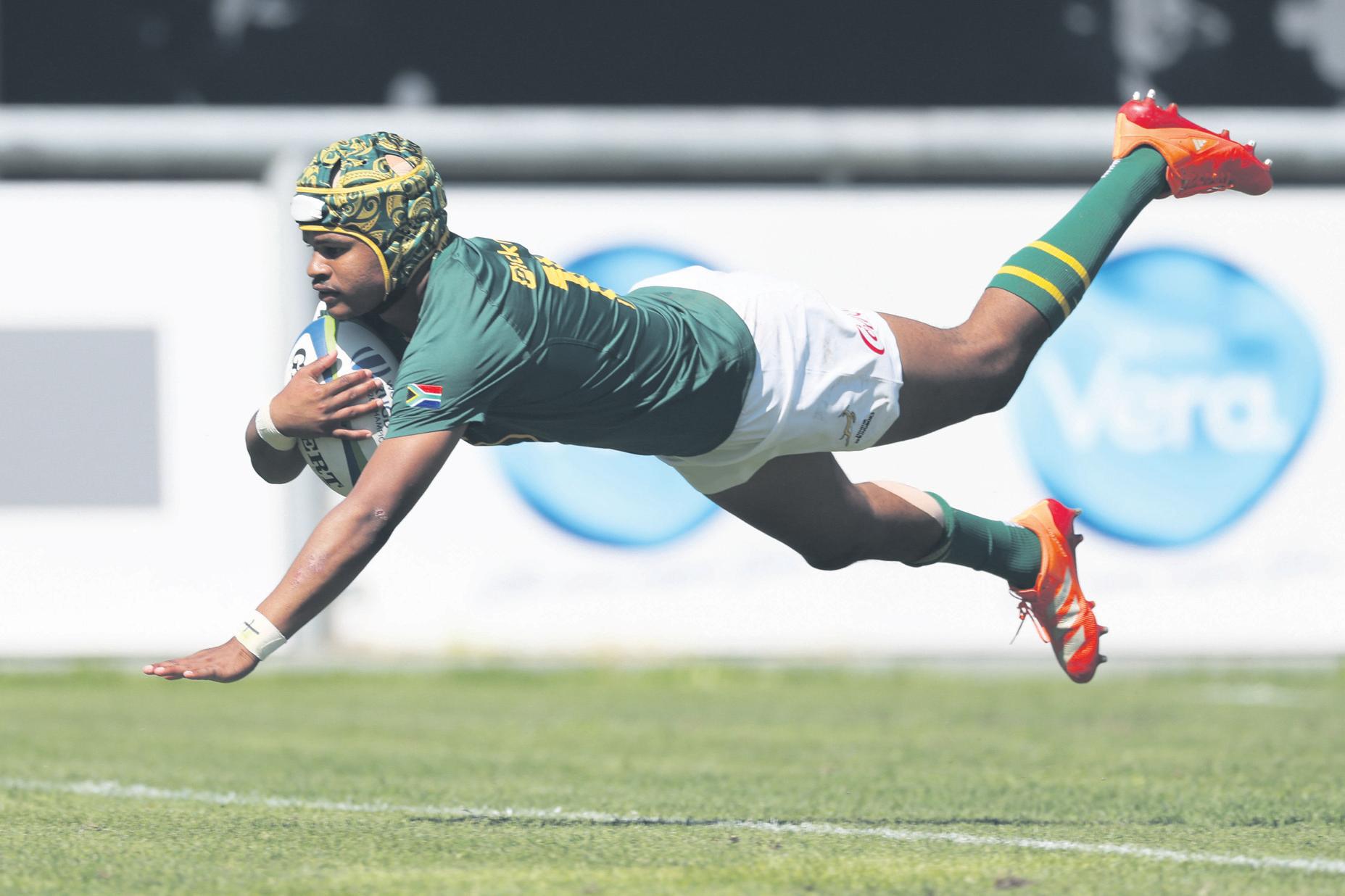 Junior Boks run Scotland ragged