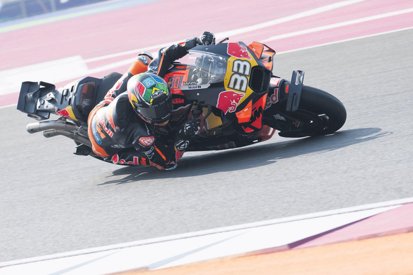 Binder has been better this campaign. His bike? Not so much