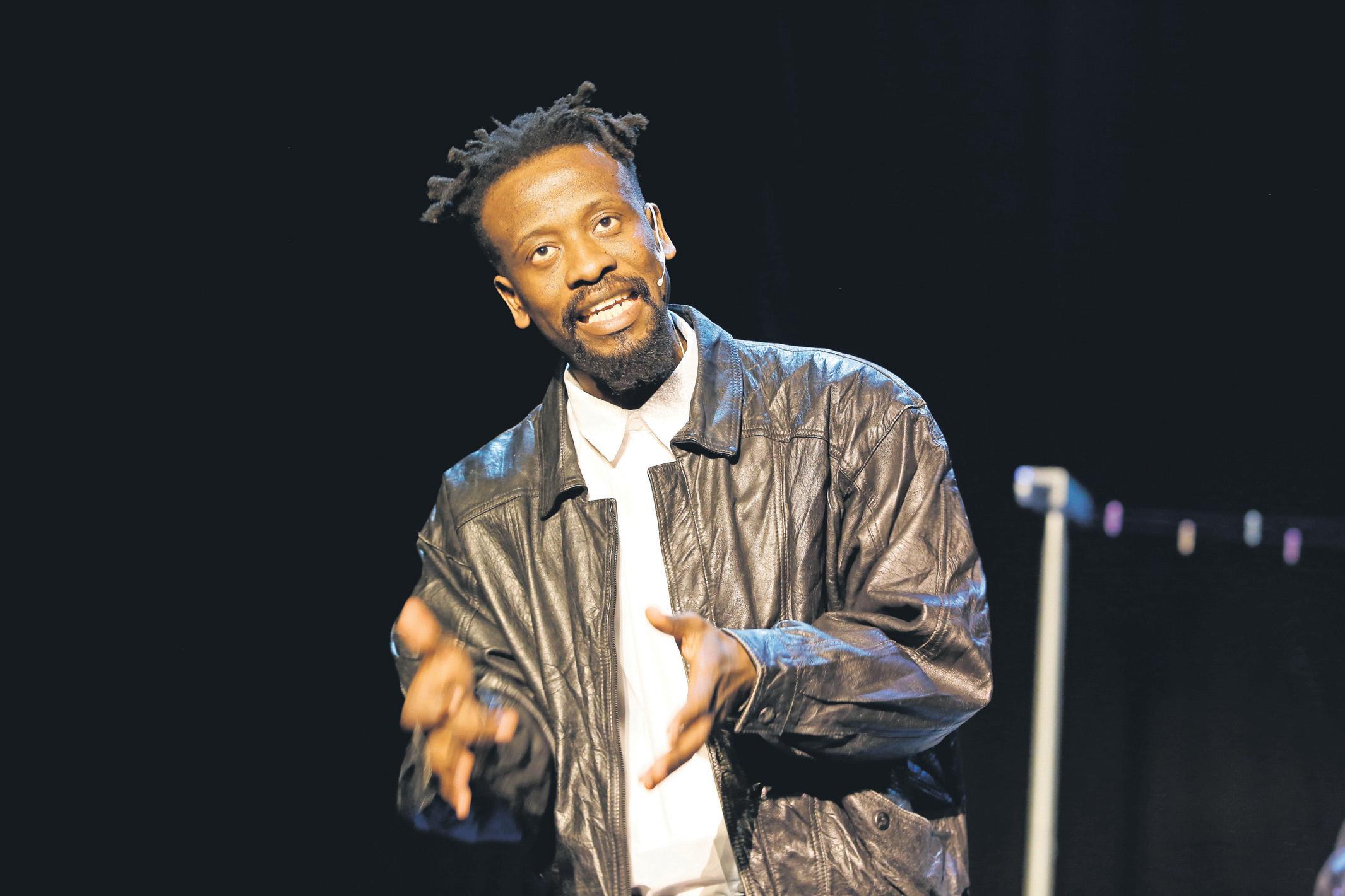 A poet who bares himself