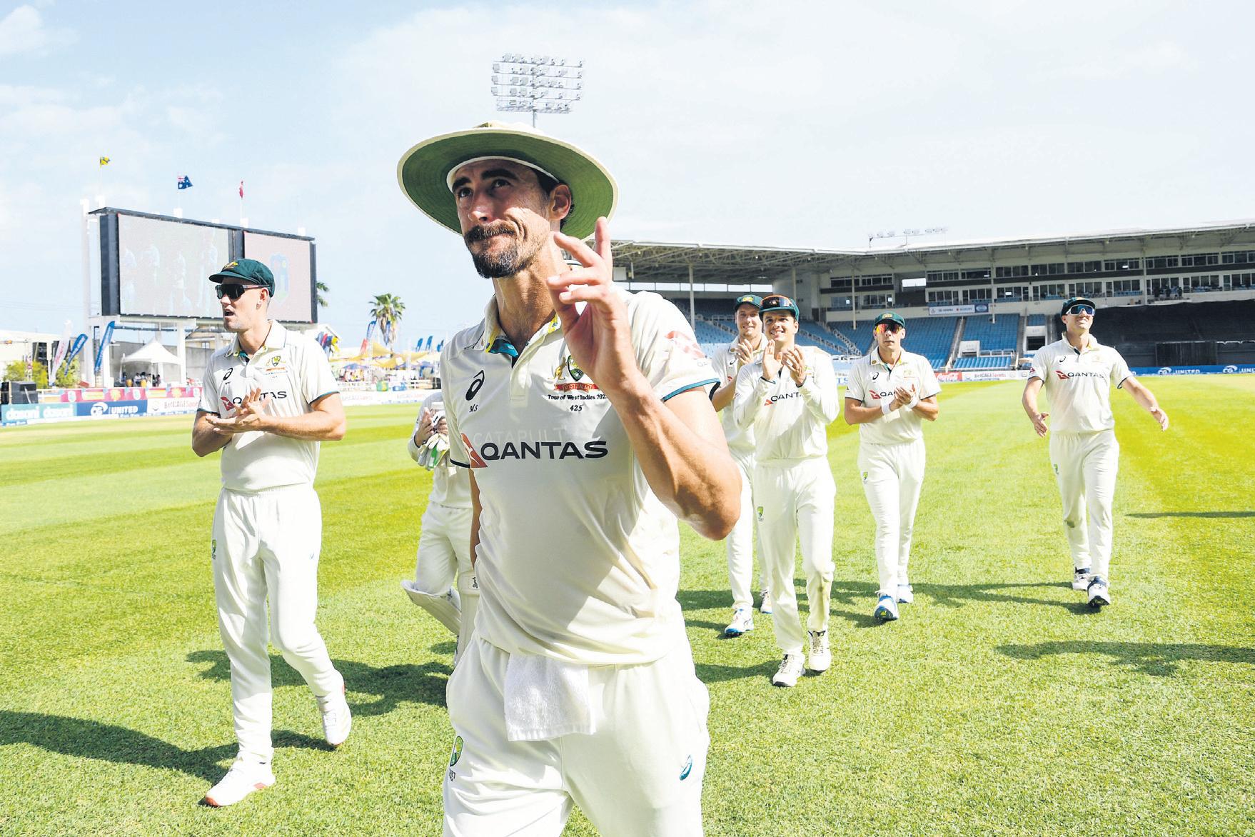 Windies ripped apart by Starc