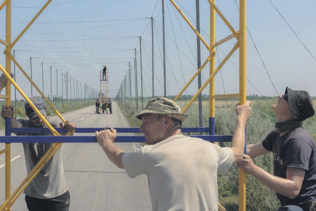 'Weaving webs like spiders' to catch deadly drones