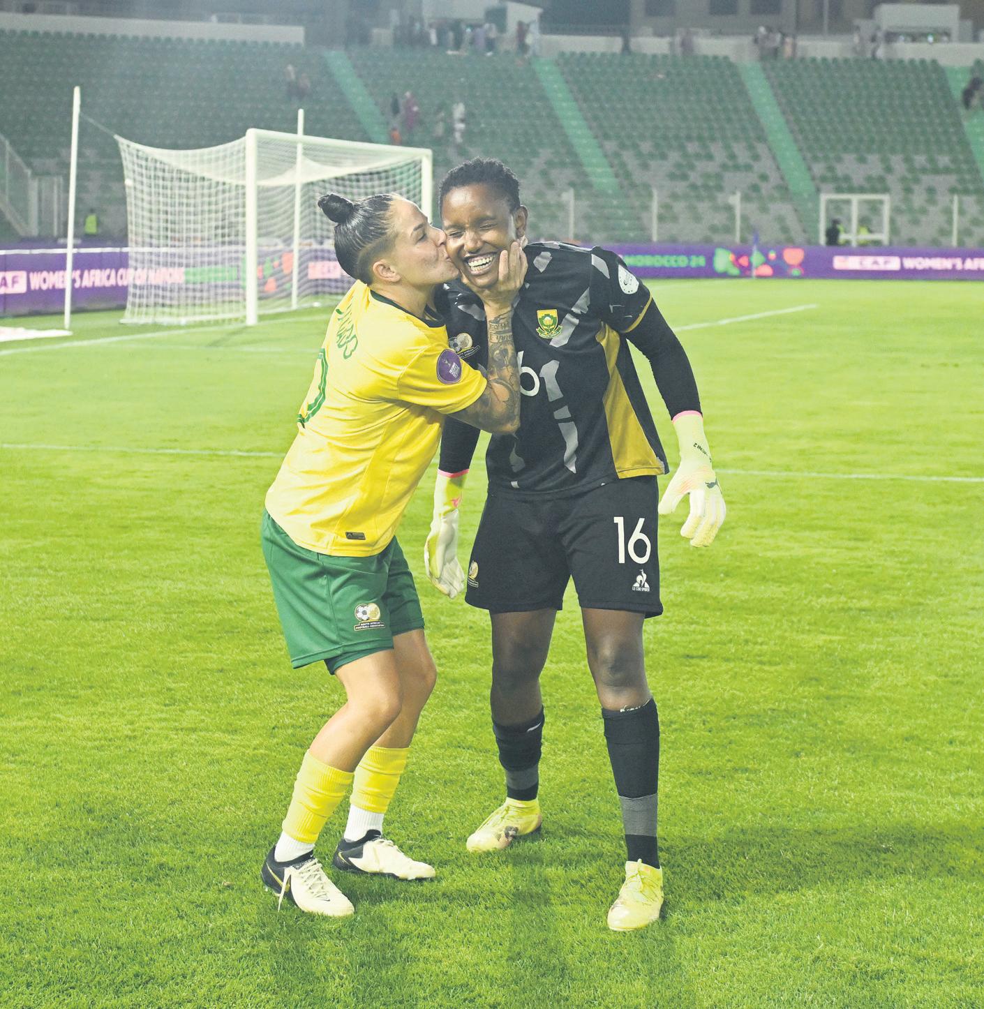 Ellis lauds Banyana's courage