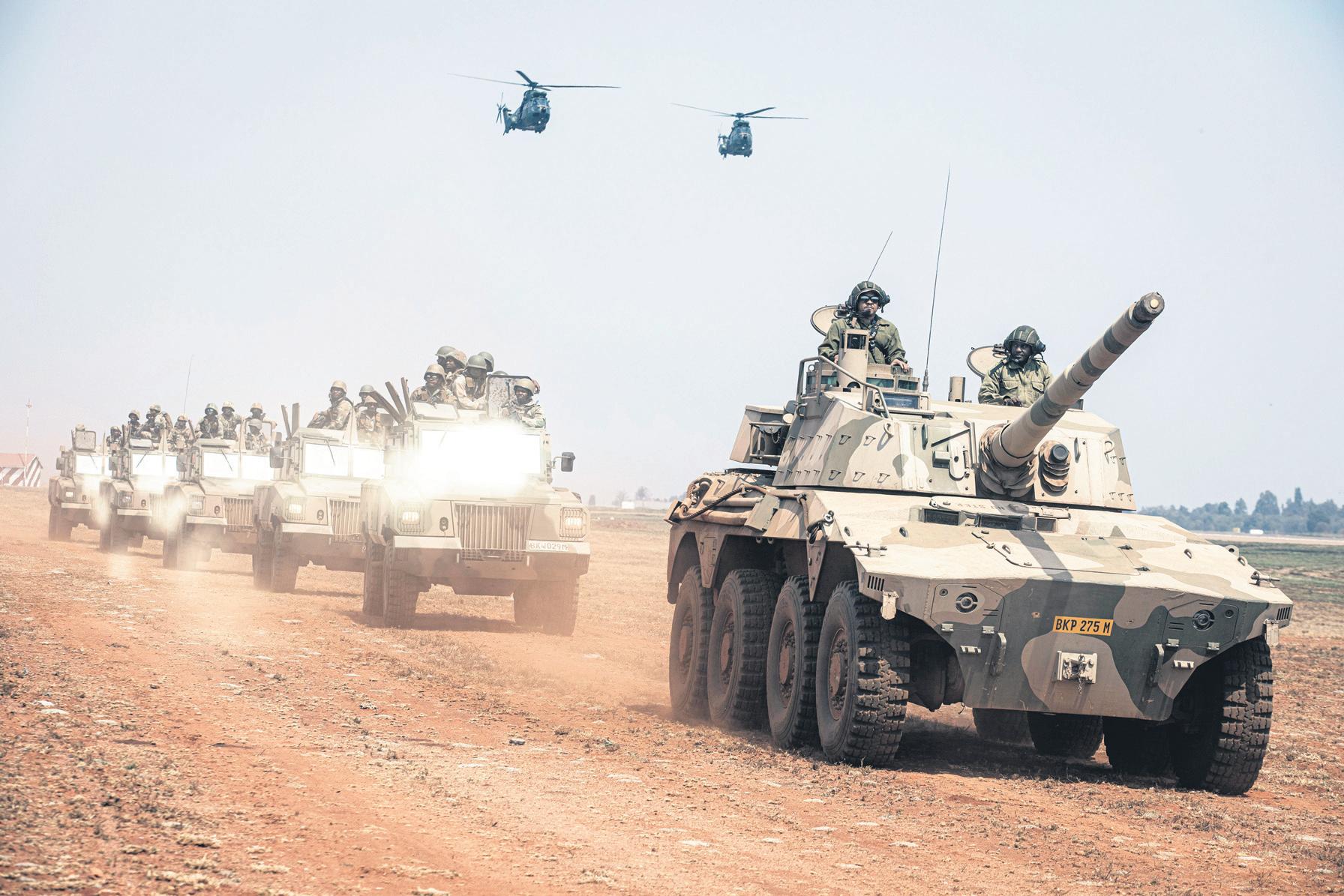 SA military beats the odds