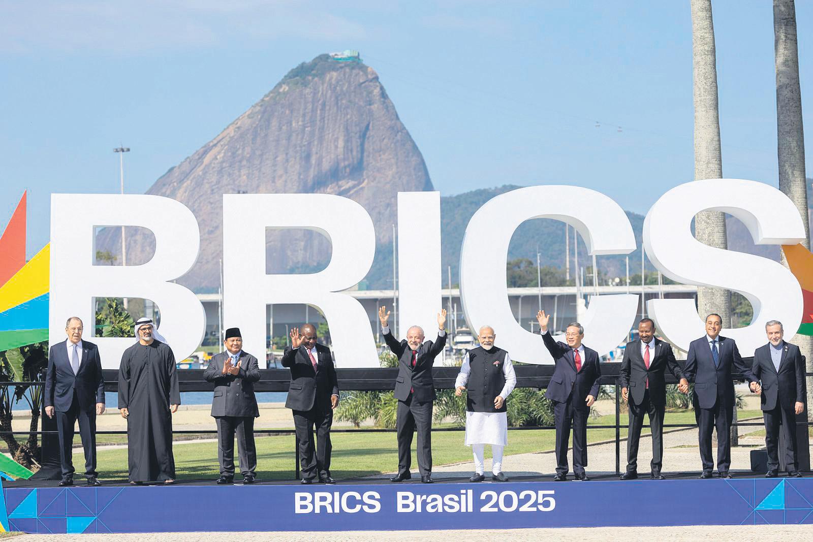Brics bloc slows down