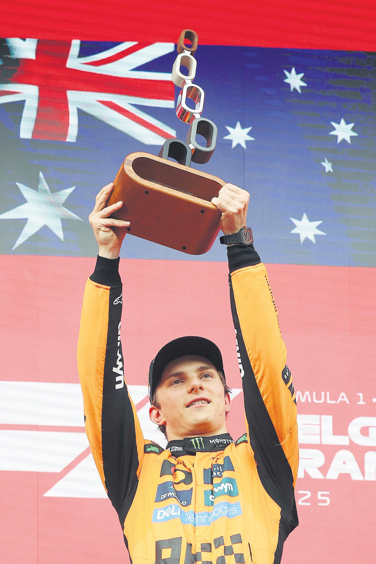 Piastri extends his F1 lead at Spa