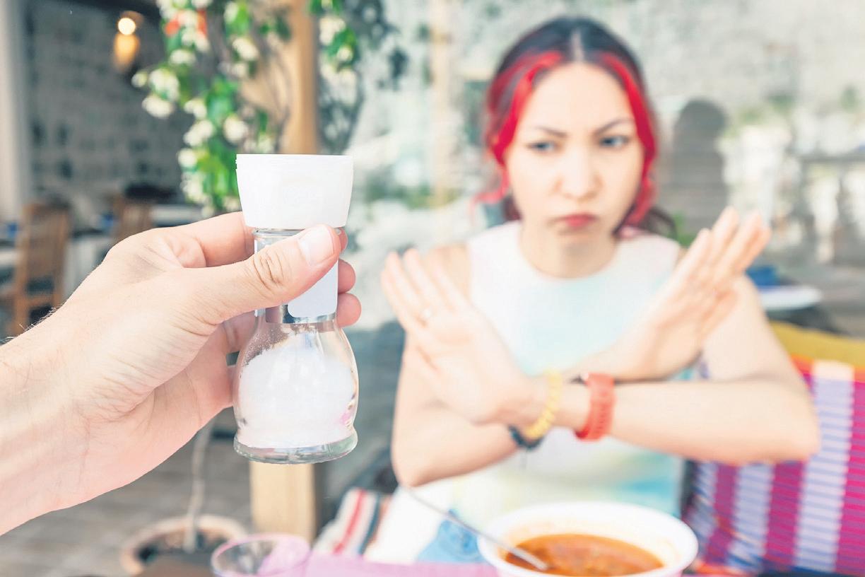 Don't pass the salt please