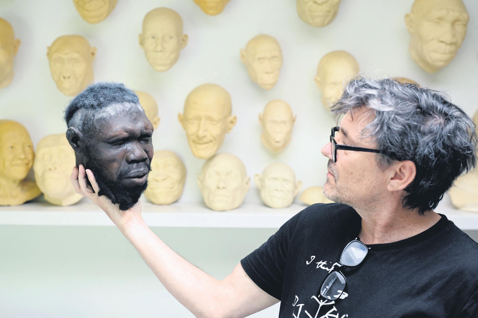 Prehistoric model comes alive