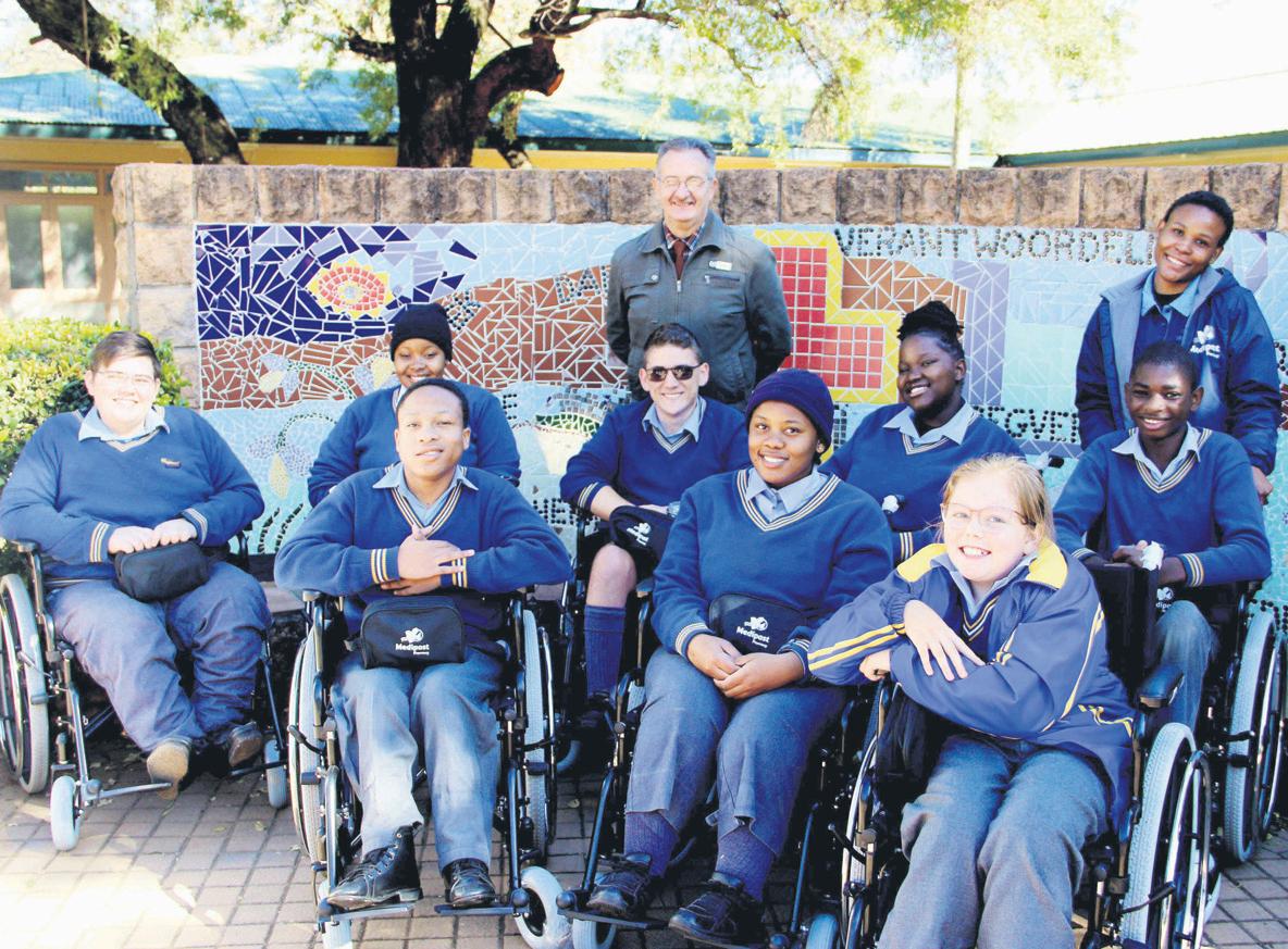 Wheelchairs helping pupils break limits at Meerhof School