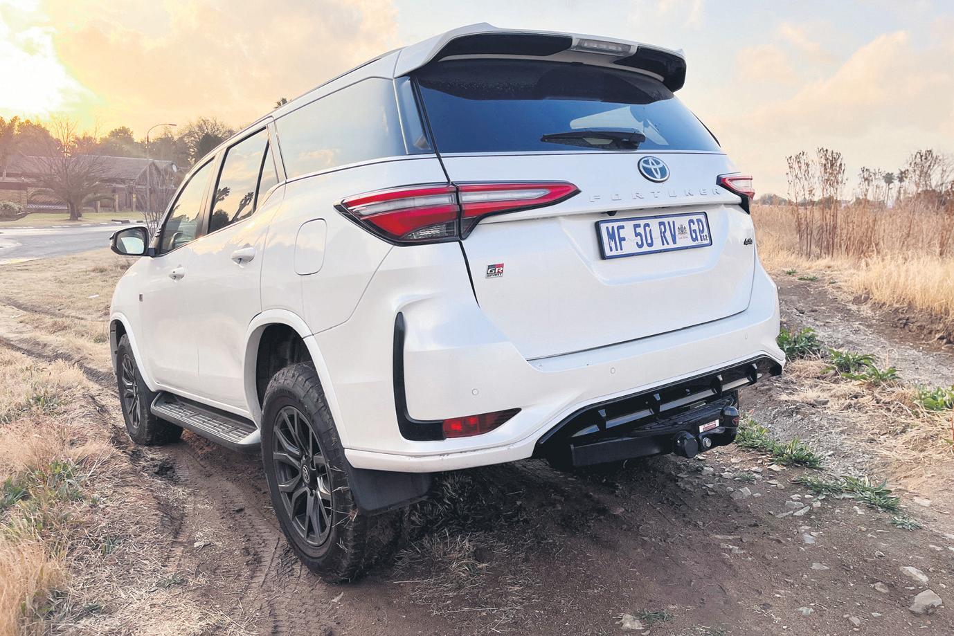 Toyota Fortuner GR-S stands out