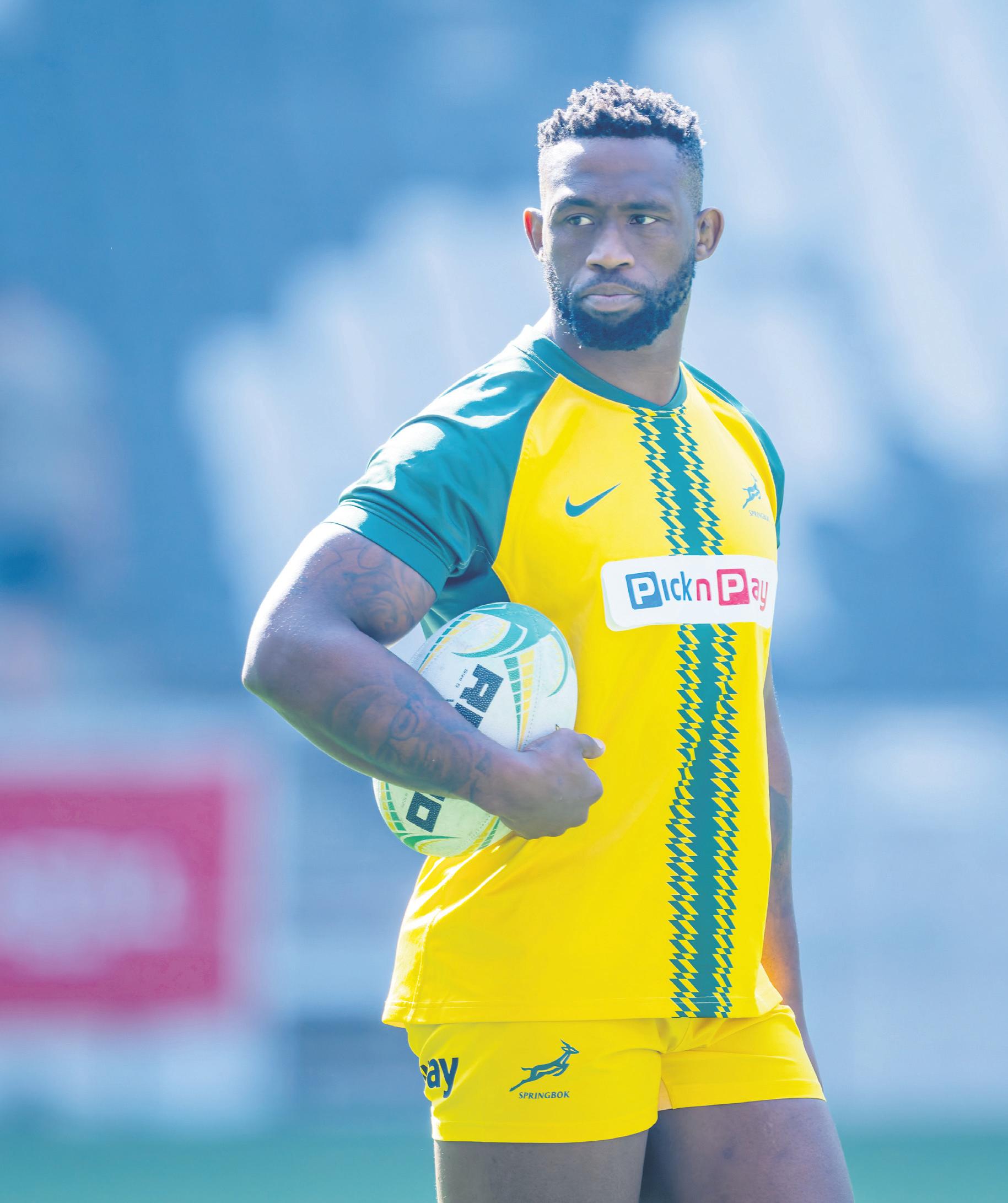 'Siya will only scrum at No 8'