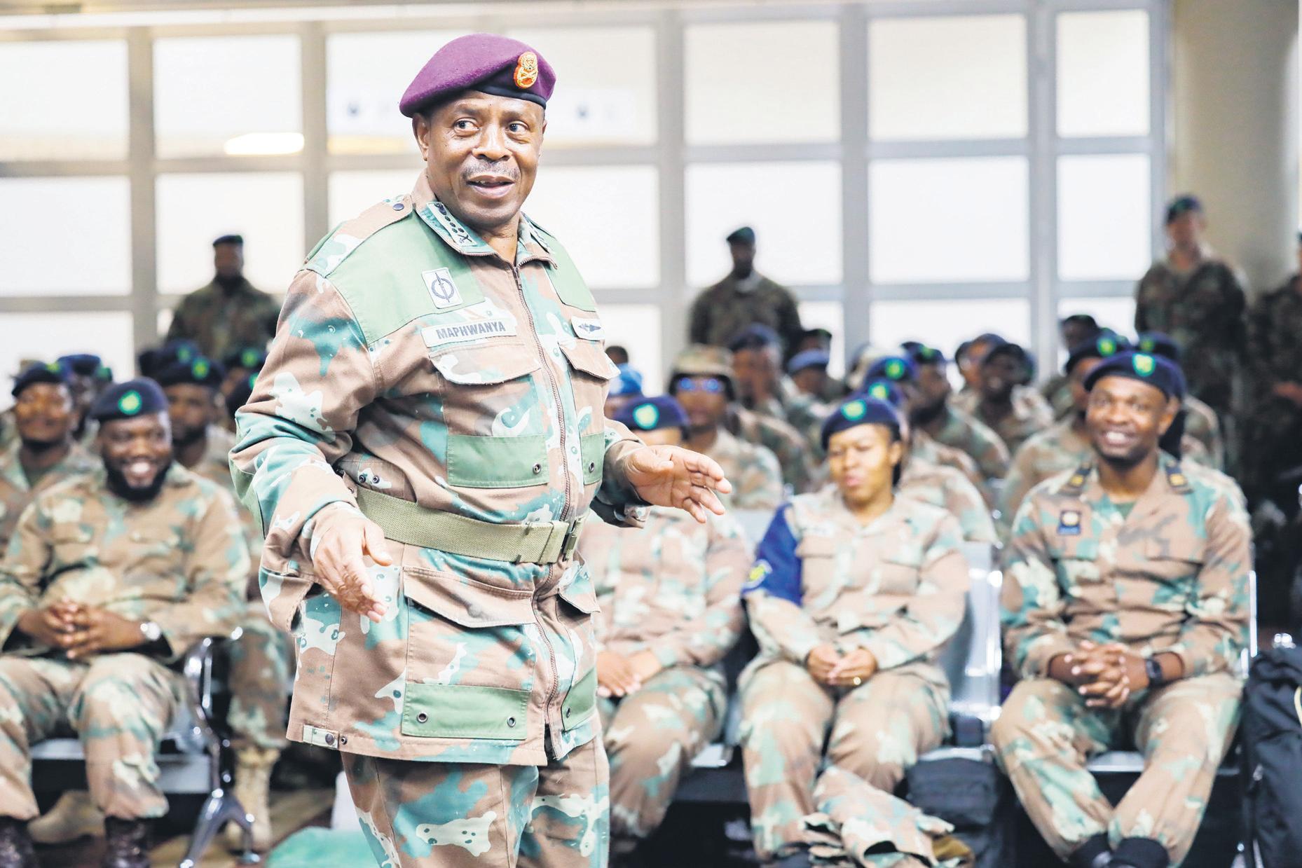 Army's Iran visit 'no good for Tau'