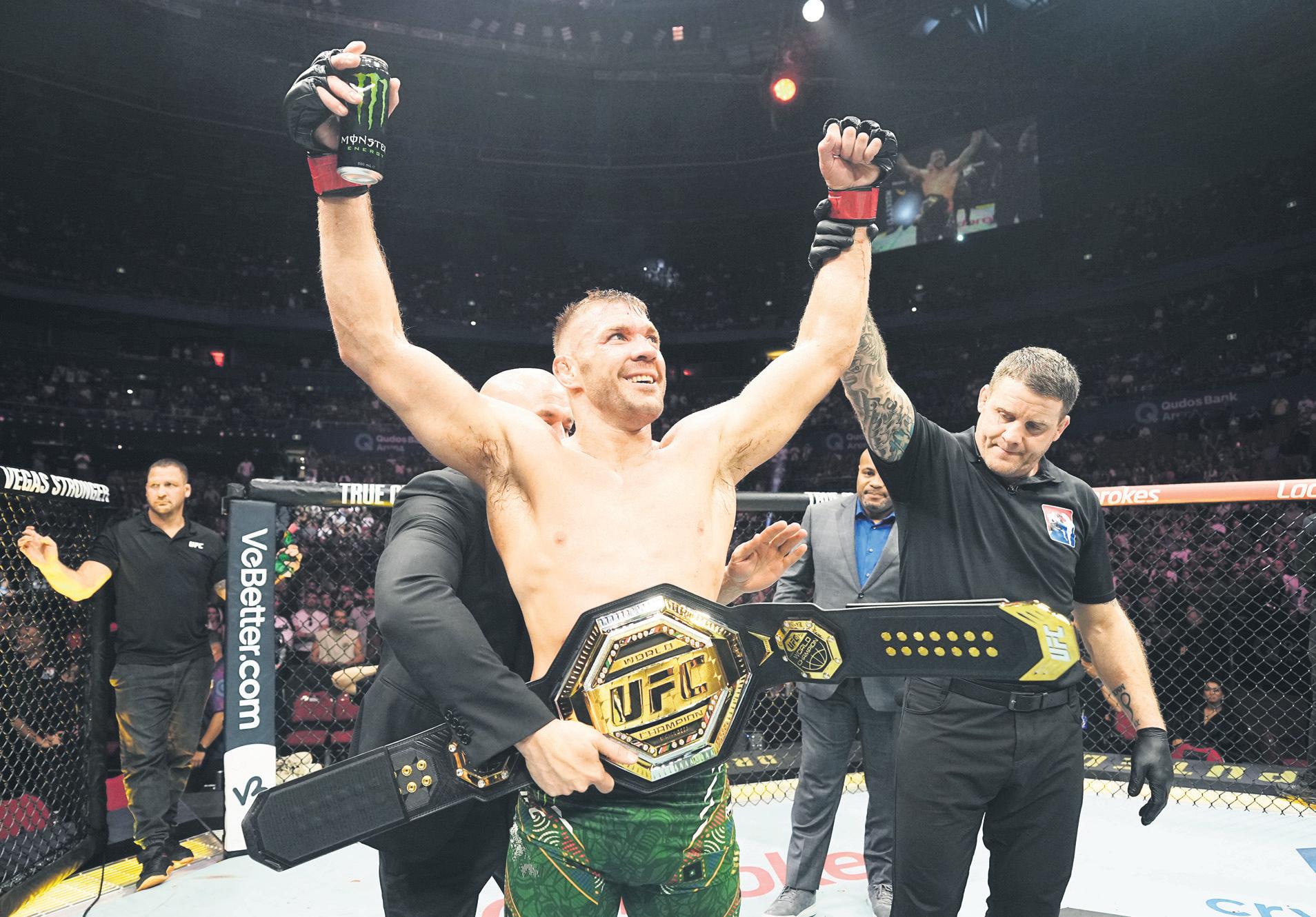 'Our Dricus will bliksem that oke'