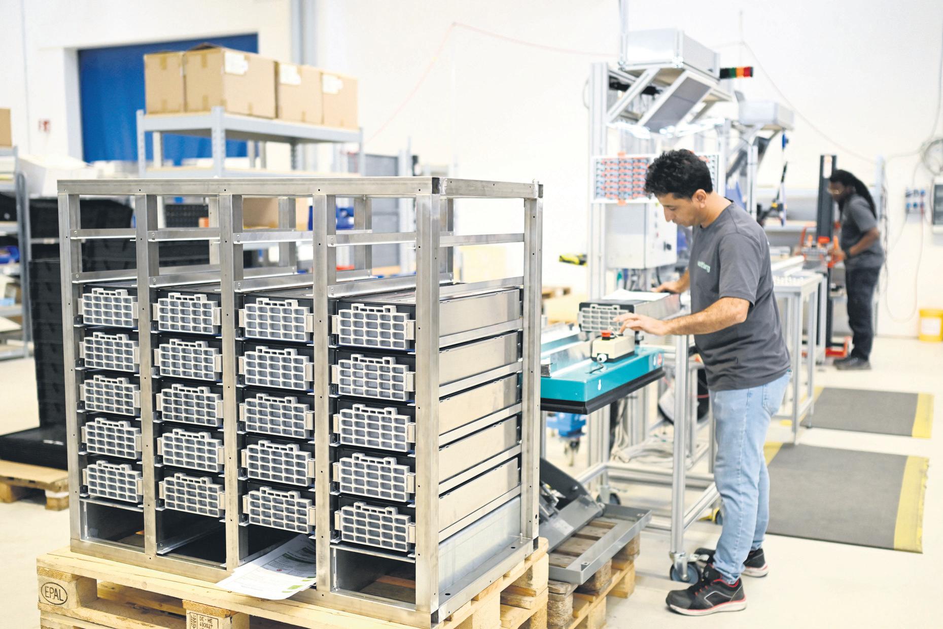 German firm breathes second life into EV batteries