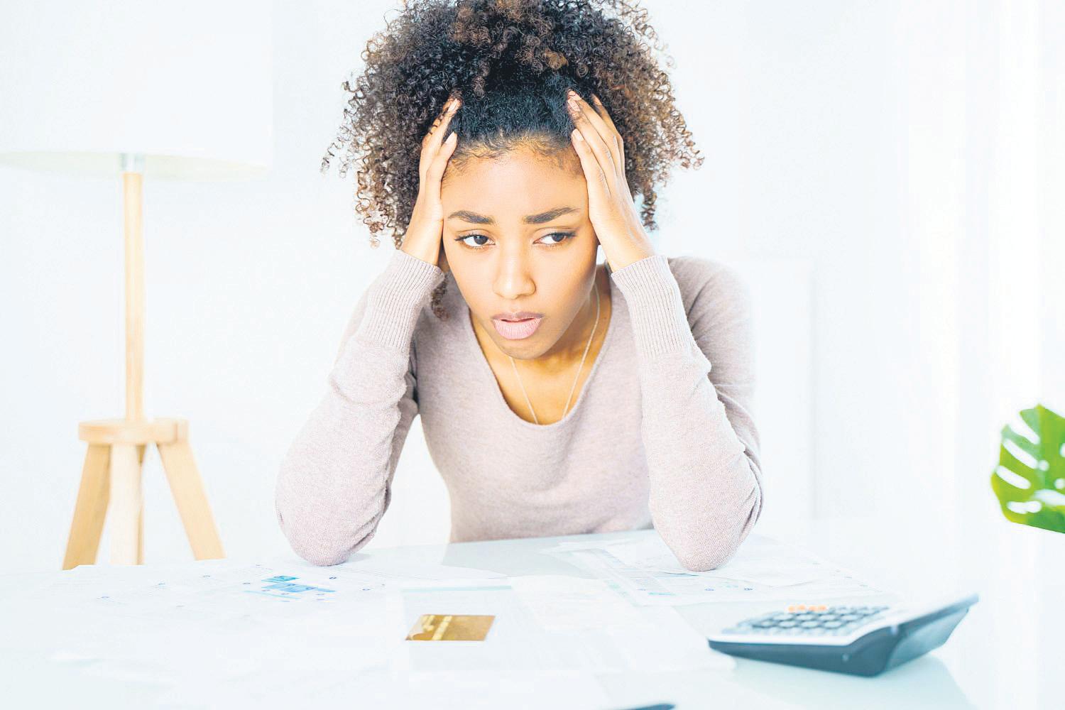 She's stressed, hustling, hopeful