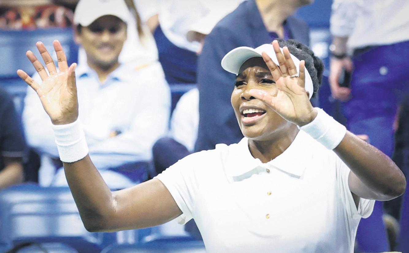 Venus unsure of plans after exit