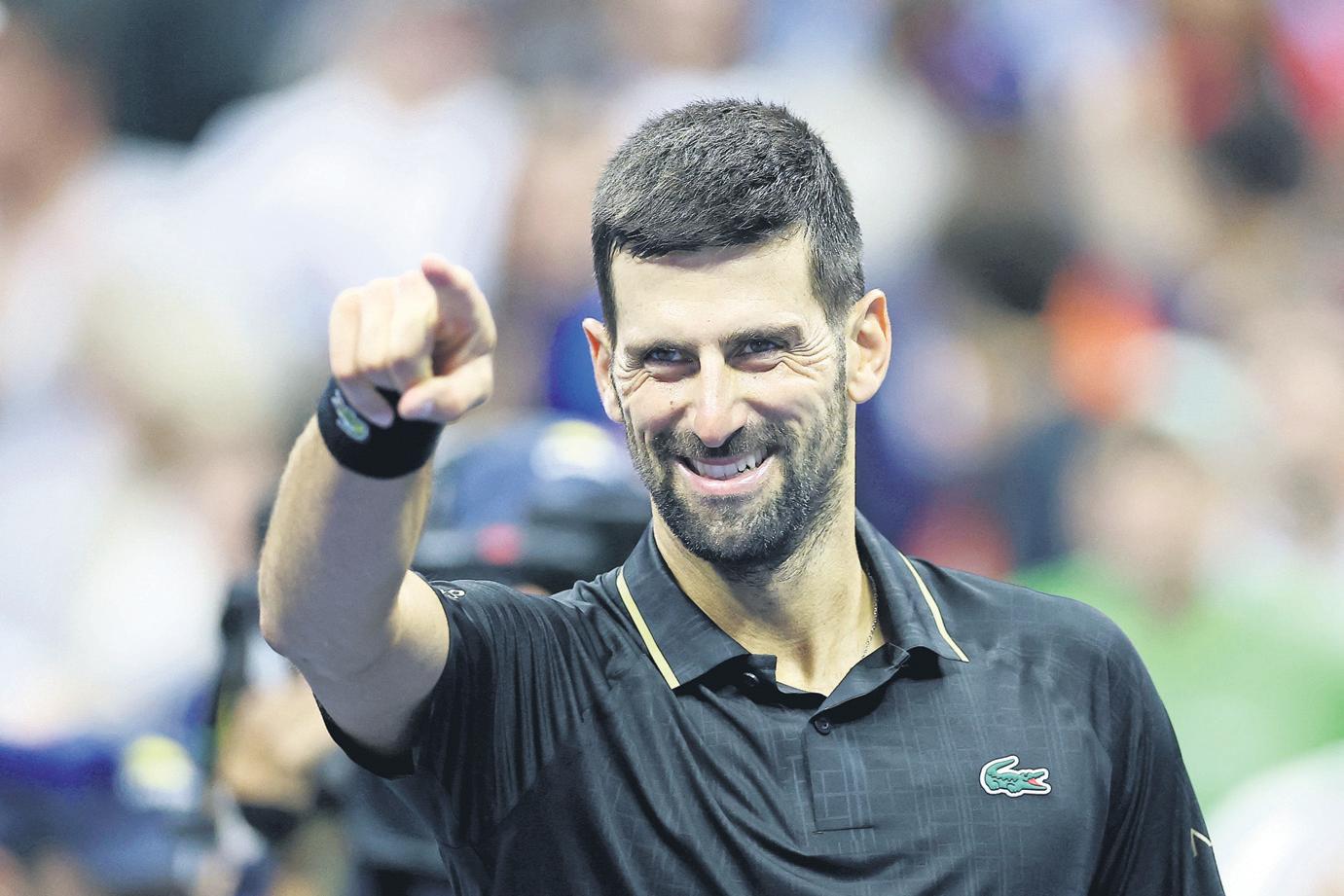 Djokovic encouraged by US Open stroll