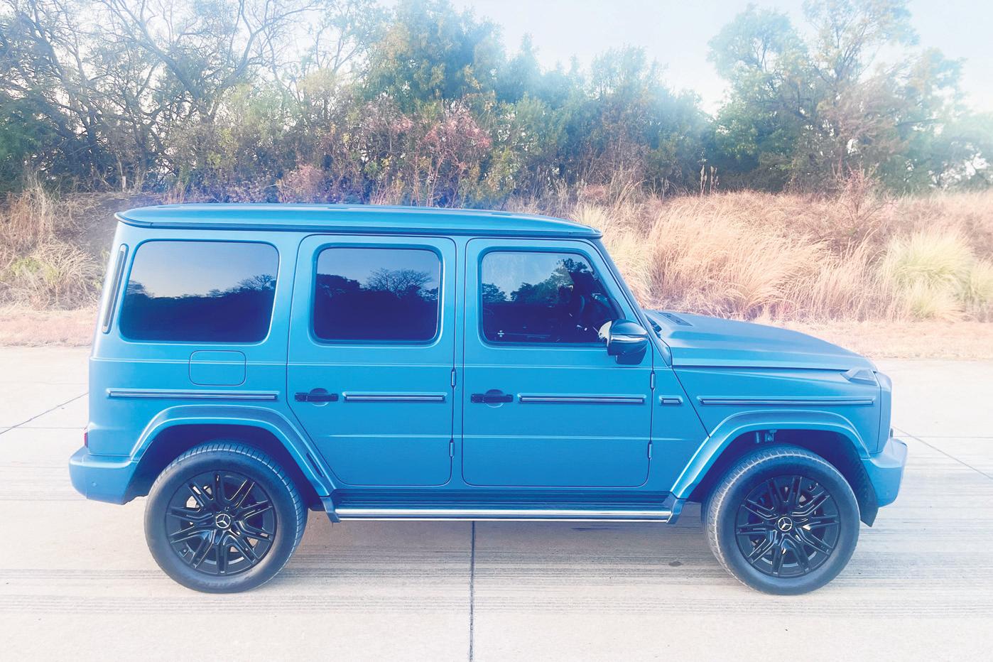 The G-Wagon goes electric