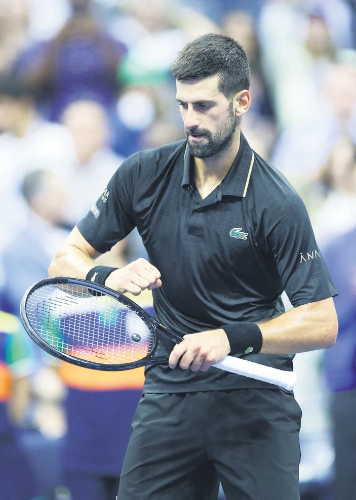 'Old man' Novak trying to conquer young man's game