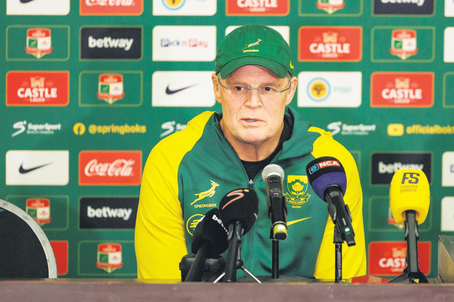 Rassie surprises by not picking a 'bomb squad'