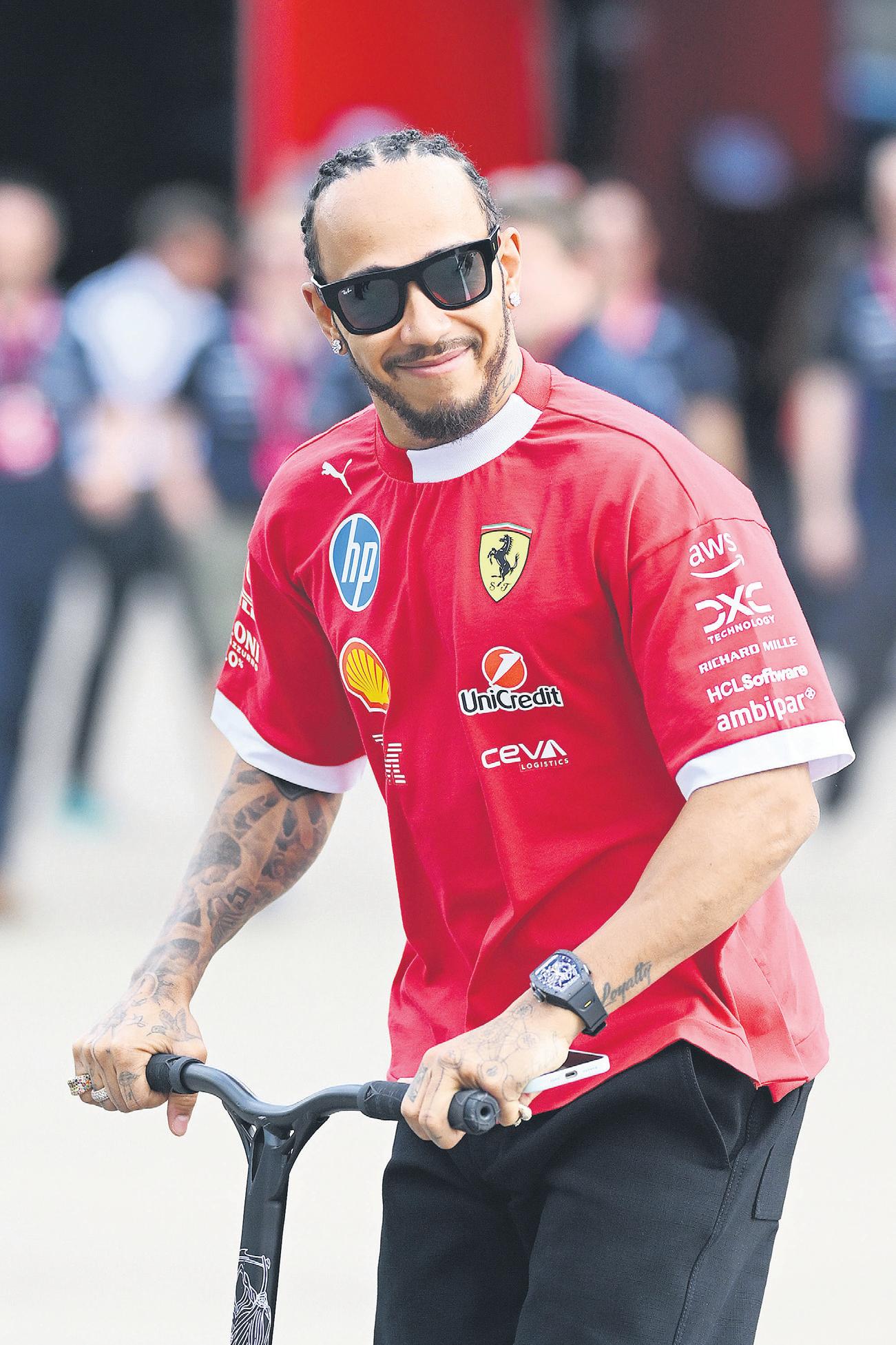 Hamilton Out to Halt His Bad Luck