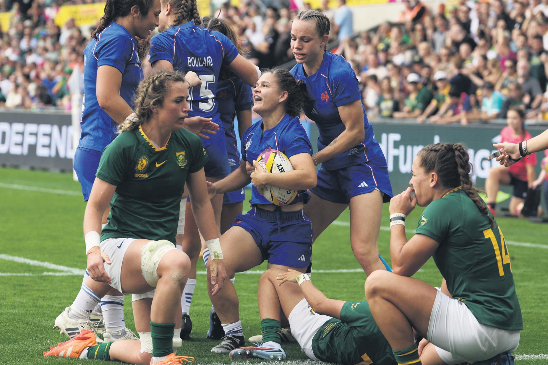Back to earth for Bok Women